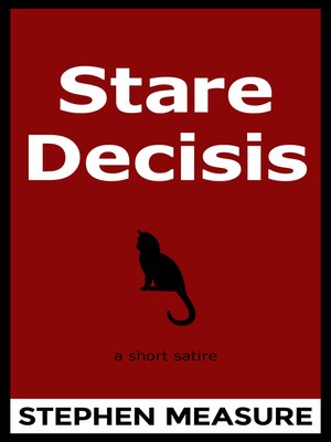cover image of Stare Decisis